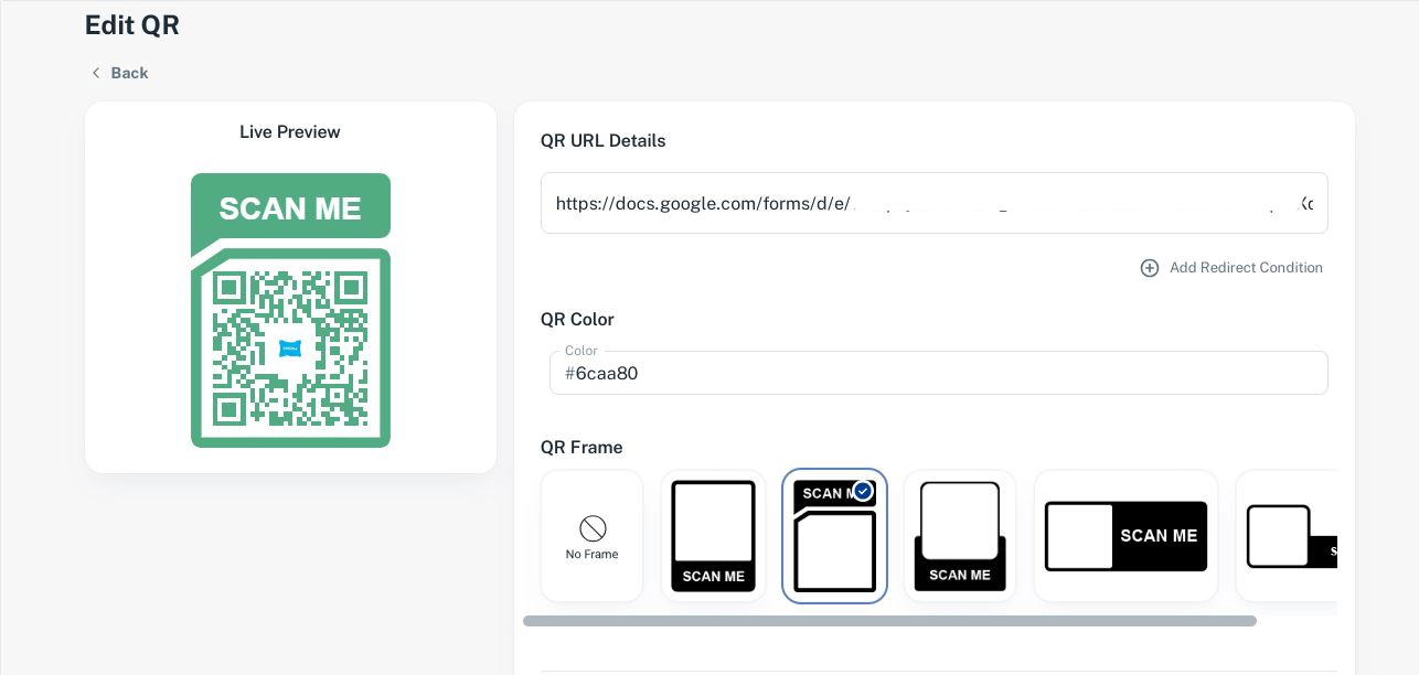 QR code customizations by QRCD