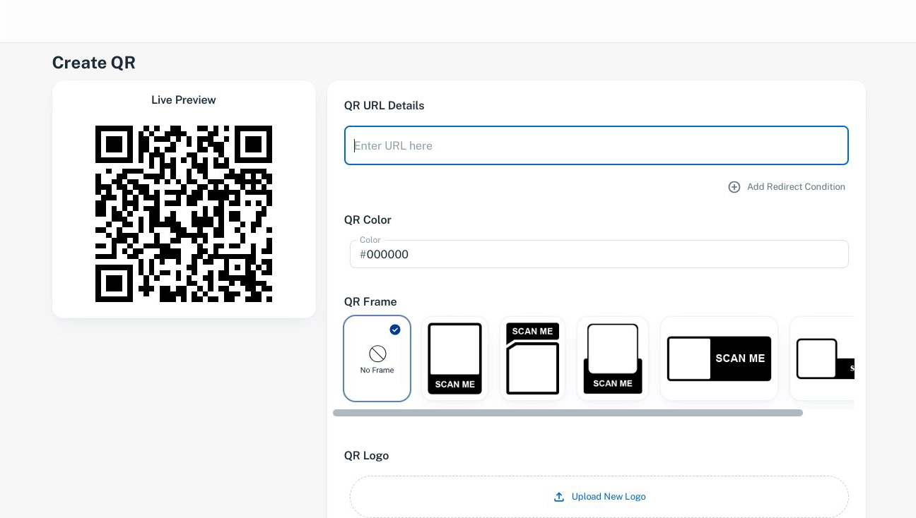 How to create a QR code with QRCD.com